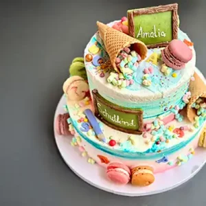 Einschulungstorte "Marshmallow Fun"