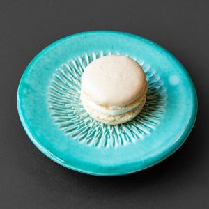 Macaron mit Vanillegeschmack – handgemachtes französisches Macaron Cake Artist Berlin